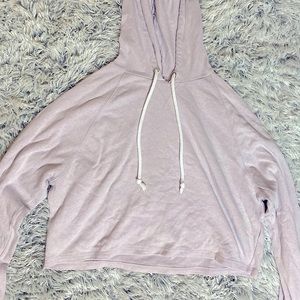 This is a light purple cropped sweatshirt from H&M US M🤍